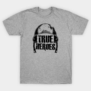 True Heroes - WW2/Vietnam Veterans T-Shirt